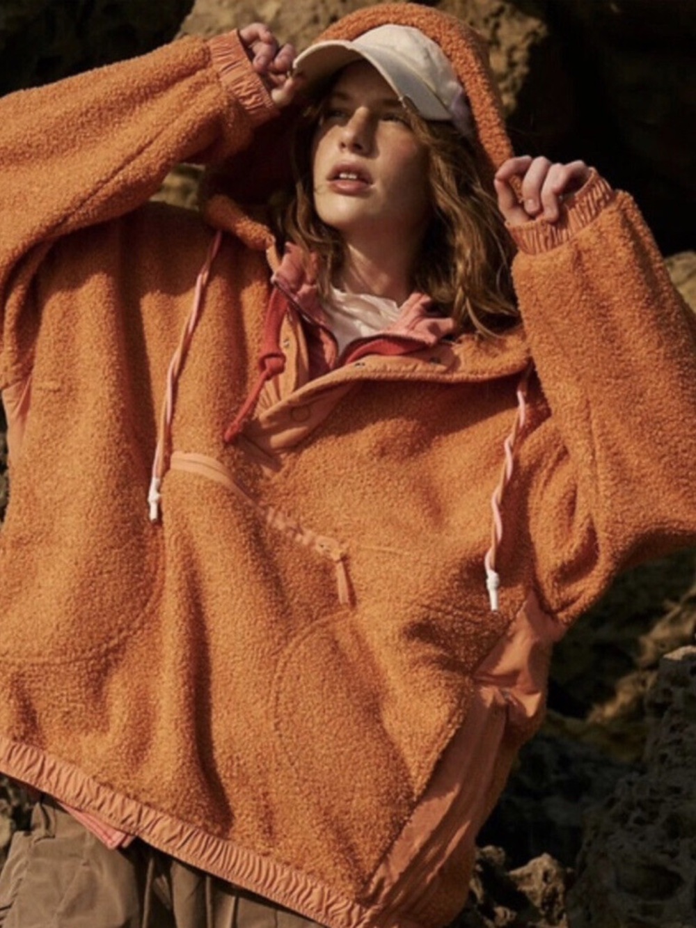 FP Movement by Free People Fuzzy Was She Fleece Pullover